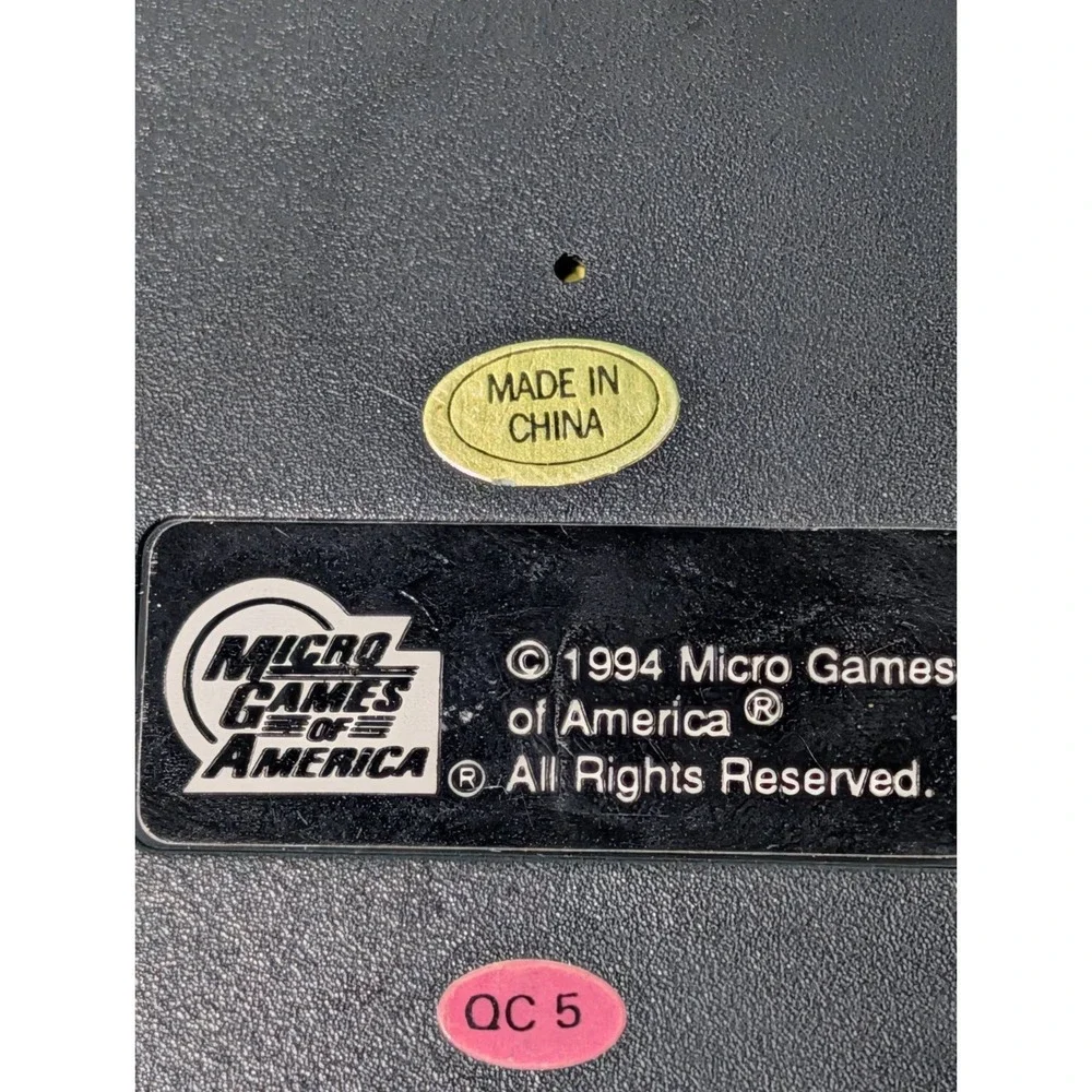 Micro Games of America Handheld Game 1994 Poker & Blackjack Tested Working
